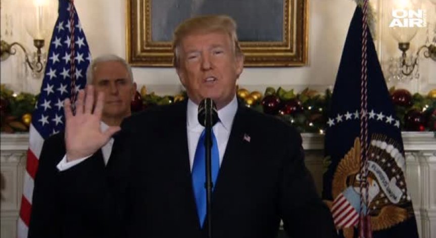 Антиамерикански протести след решението на Тръмп за Ерусалим