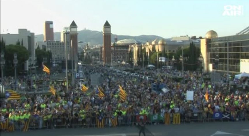 Каталуния излиза на протест срещу полицейското насилие