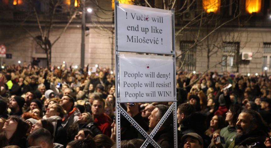 След масовите протести в Белград: Сърбия ще разследва за измами по време на изборите
