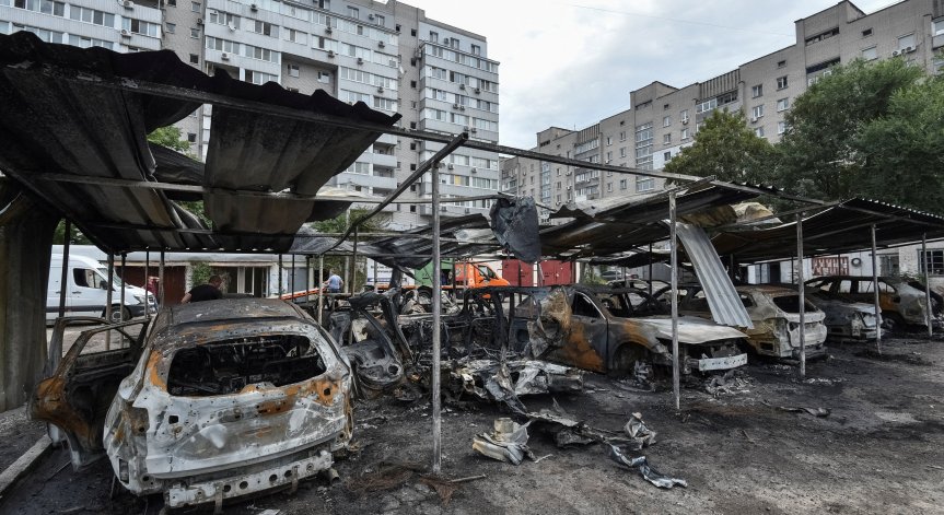 Масовата атака идва само няколко дни, след като Русия и Украйна проведоха третия кръг от мирните преговори.