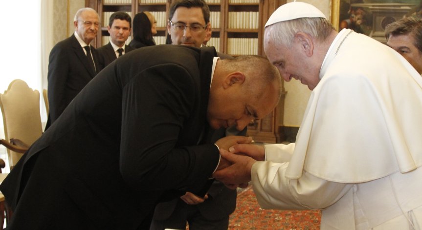 Папа Франциск прие на аудиенция министър-председателя Бойко Борисов