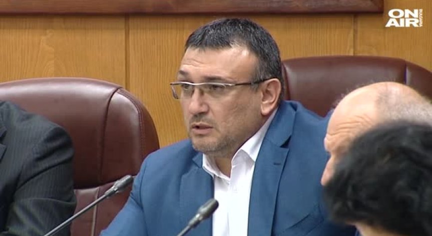 На излизане от 