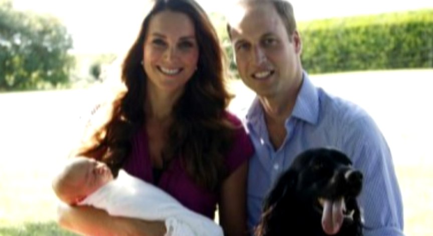 Появиха се първите снимки на кралското бебе (видео)
