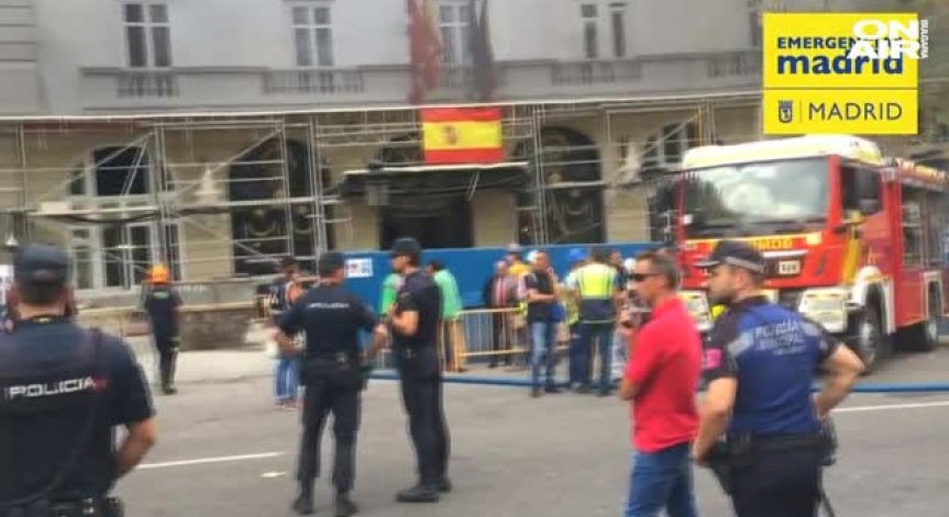 Човек загина след срутване на скеле в Мадрид