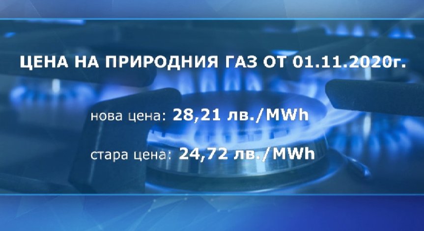 Цената на природния газ се увеличава