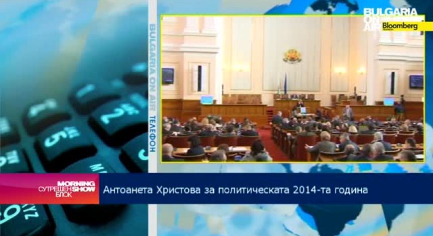 Антоанета Христова: Правителството е стабилно в момента, не са ясни прогнозите за 2015г.