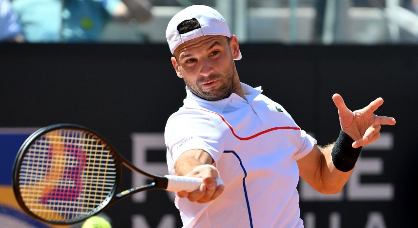 Пороен дъжд отложи мачовете на Томова и Гришо в Париж