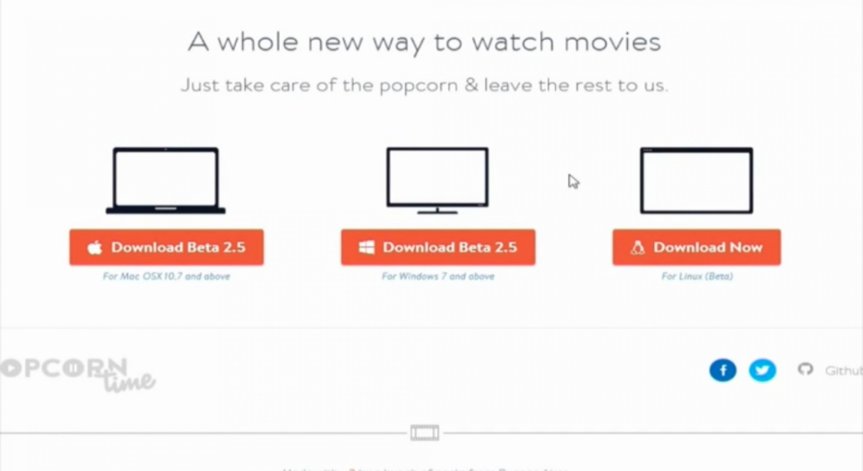  Popcorn Time е новият хит във видео пиратството