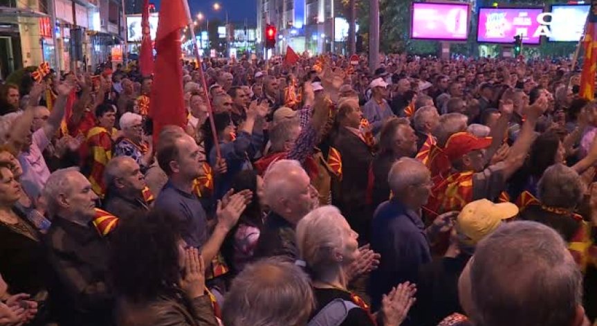 Затишие пред буря? Скопие се събуди спокоен