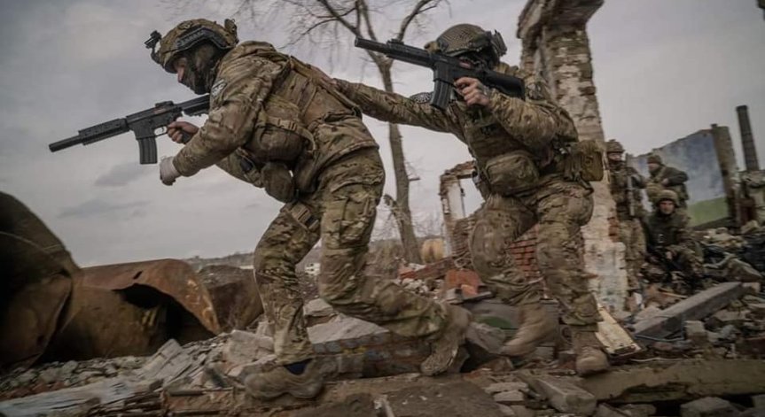 ГЩ на Украйна: В Бахмут боевете са ожесточени
