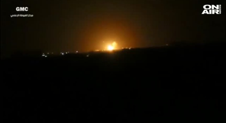 Израел удари цели на Хизбула край Дамаск