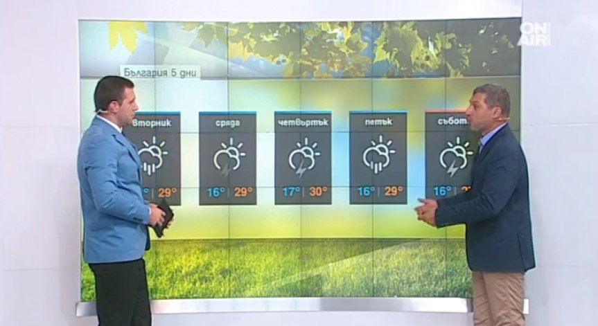 Няма отърване от дъжда, времето остава нестабилно