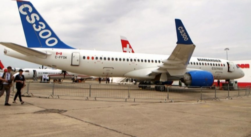 Новият пътнически самолет на Bombardier