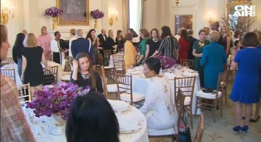 Мелания Тръмп с първо самостоятелно събитие на 8 март