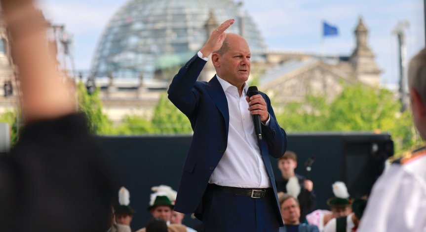 Олаф Шолц: Американският капитализъм е по-жизнеспособен