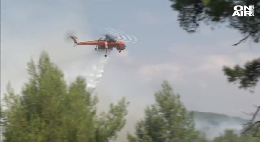 Огнен ад бушува в цяла Гърция