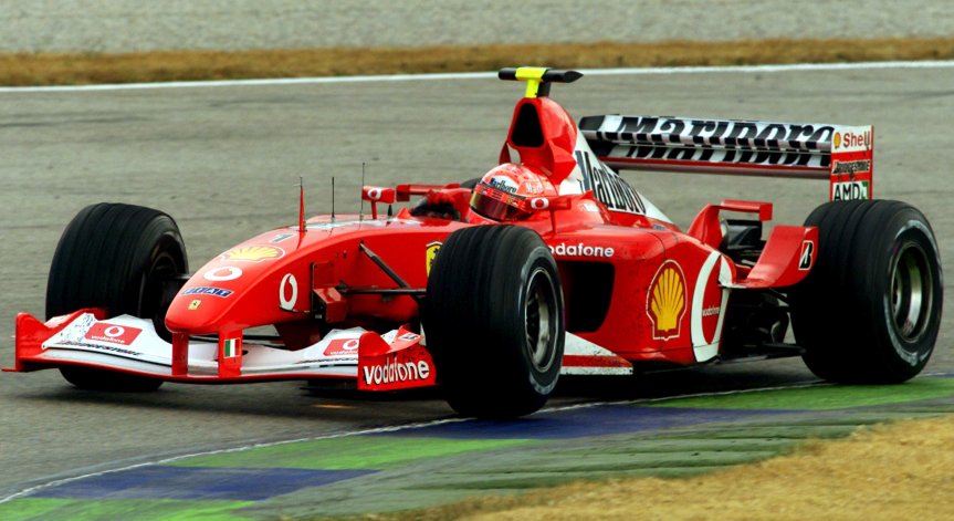Продадоха исторически болид на Шумахер за над 6,6 милиона долара