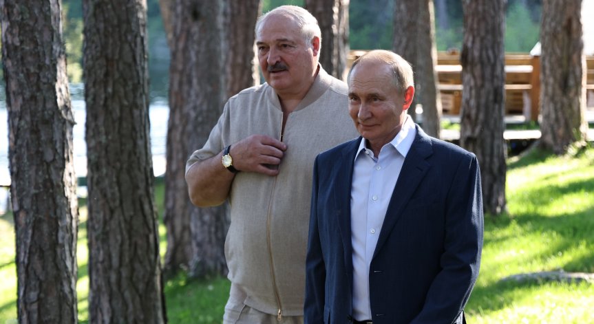 Беларус е близък съюзник на Русия.