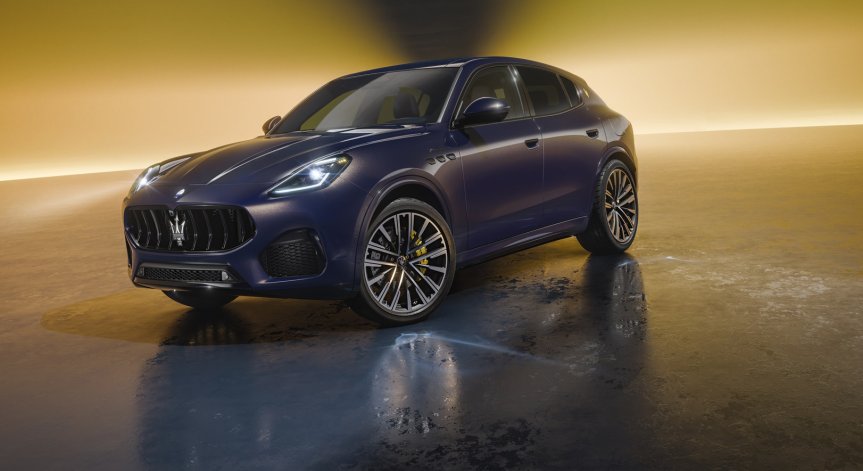 Grecale Lumina Blu – новата специална серия на SUV модела Maserati