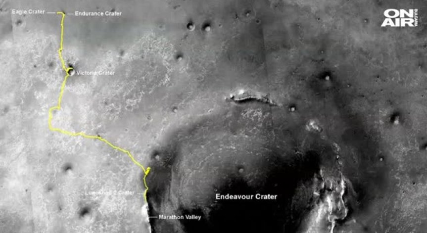Пясъчна буря на Марс заплашва марсохода 