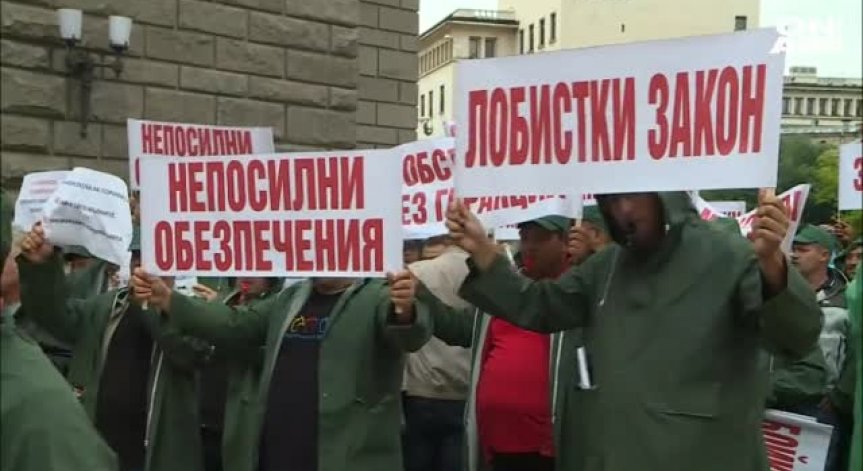 Търговците на горива отново излязоха на протест, страхуват се от фалити