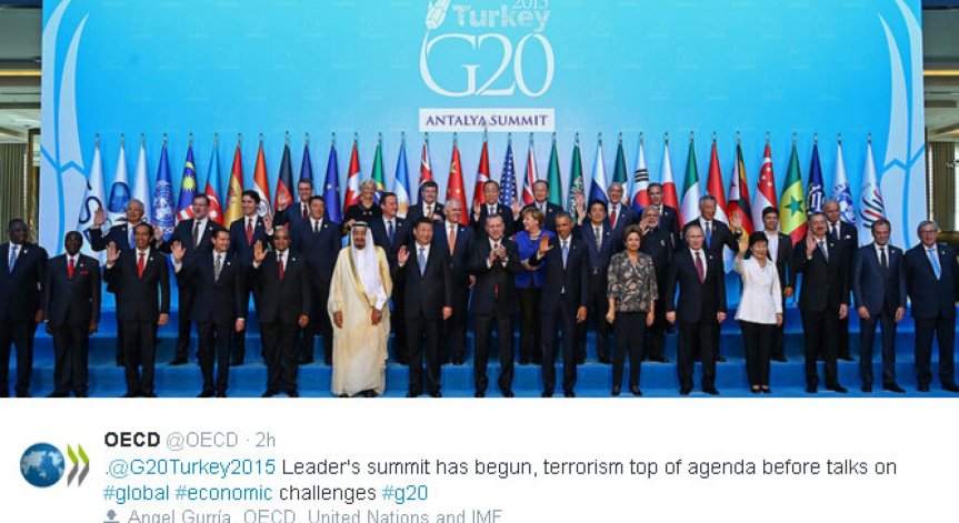 Кратка среща Обама-Путин в Анталия