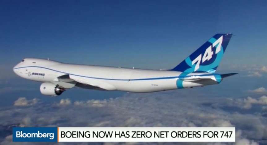 Boeing остана с нула поръчки за 747