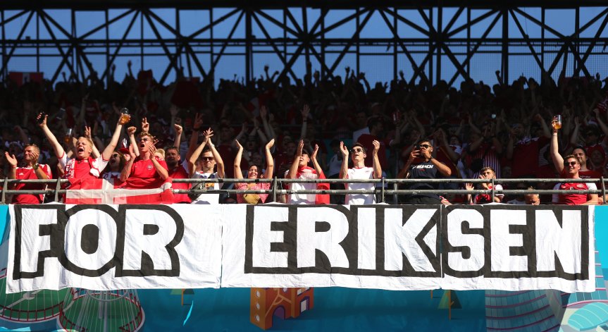 Изписаха Ериксен след имплантирането на сърдечен дефибрилатор