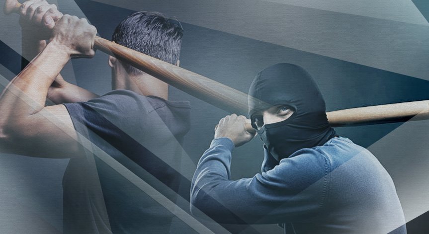 Маскирани с бухалки нахлуха в столична гимназия