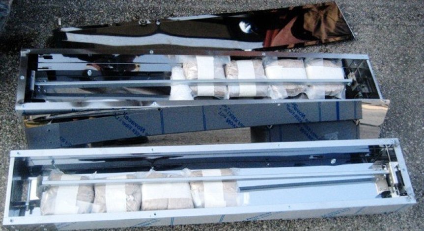 Спипаха над 40 кг хероин, скрит в машини за дезинфекция