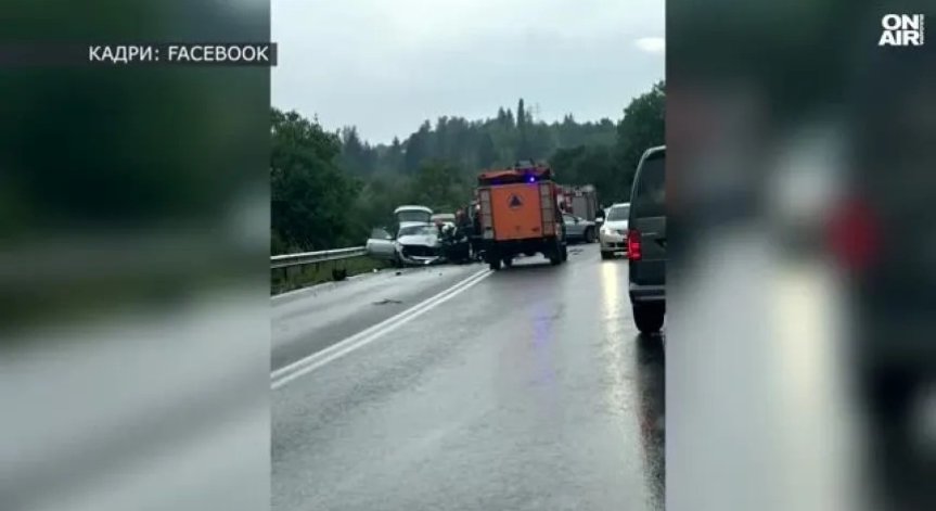 Отнеха книжката на шофьора, причинил катастрофата с жертва край Владая
