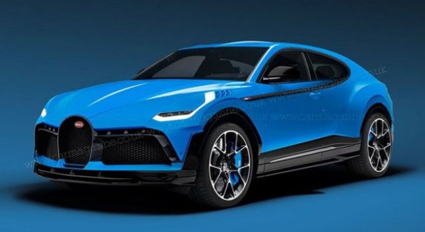 Bugatti прави най-мощния SUV?