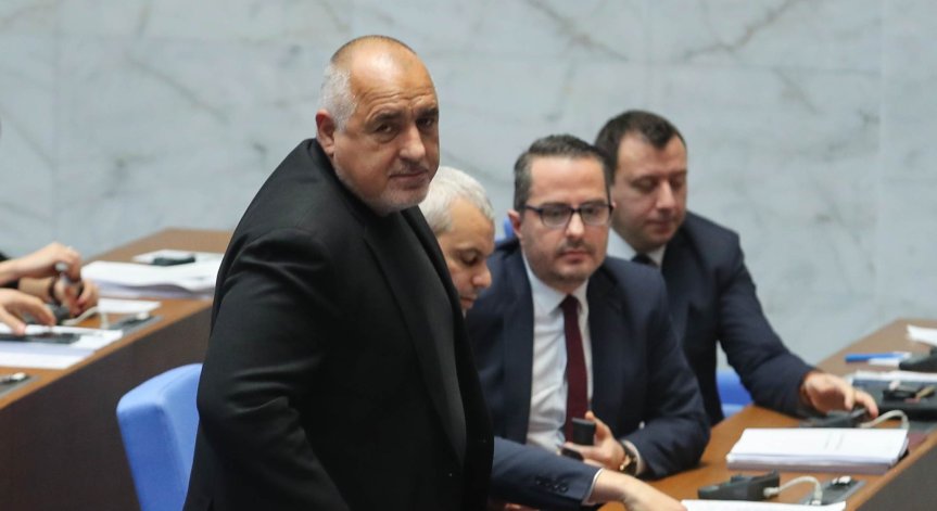 Борисов каза, че от вчера се занимава със структурите на ГЕРБ.