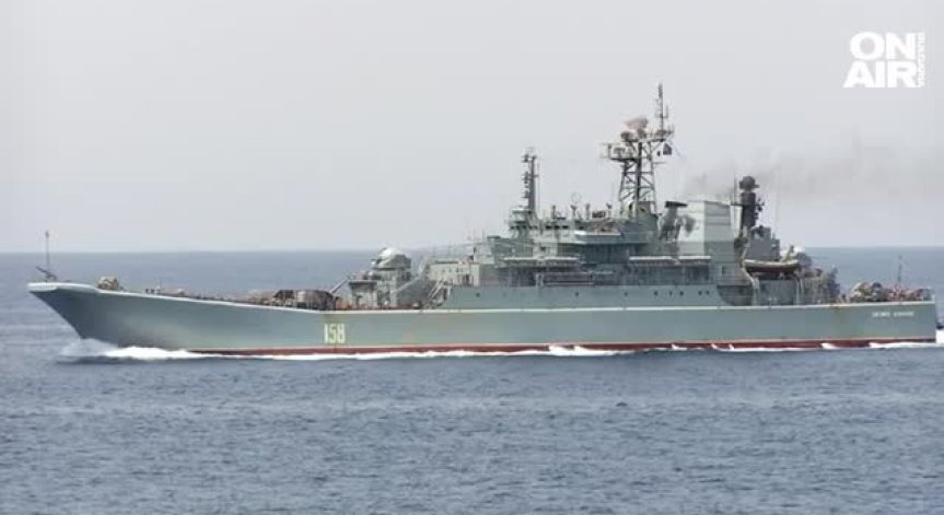 Украйна потопи руски военен кораб в Черно море