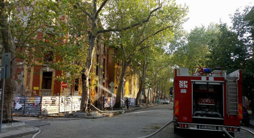 След пожара в Плодвив- четири сгради заличени