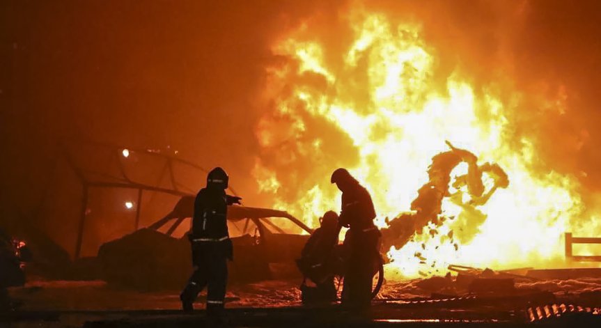 35 загинали и 115 ранени след взрив на бензиностанция в руската република Дагестан