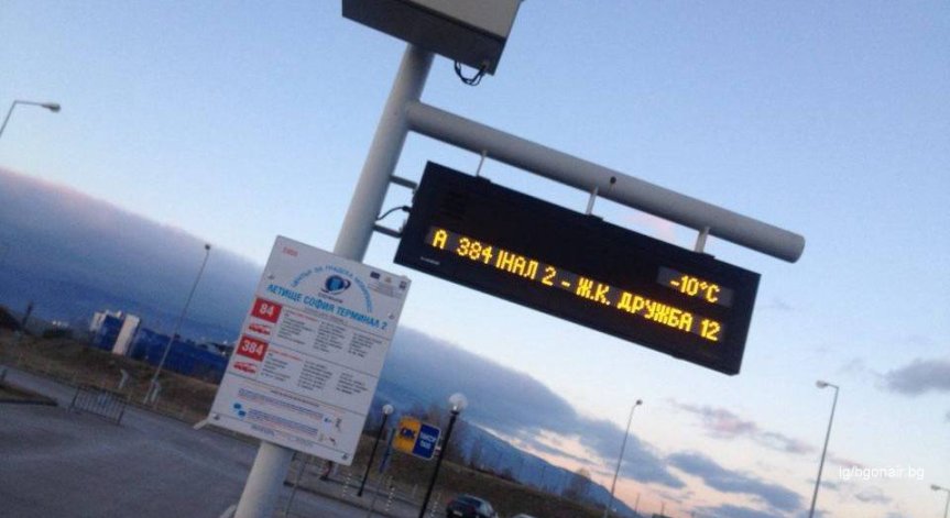 -10° показват термометрите на 31 декември в София