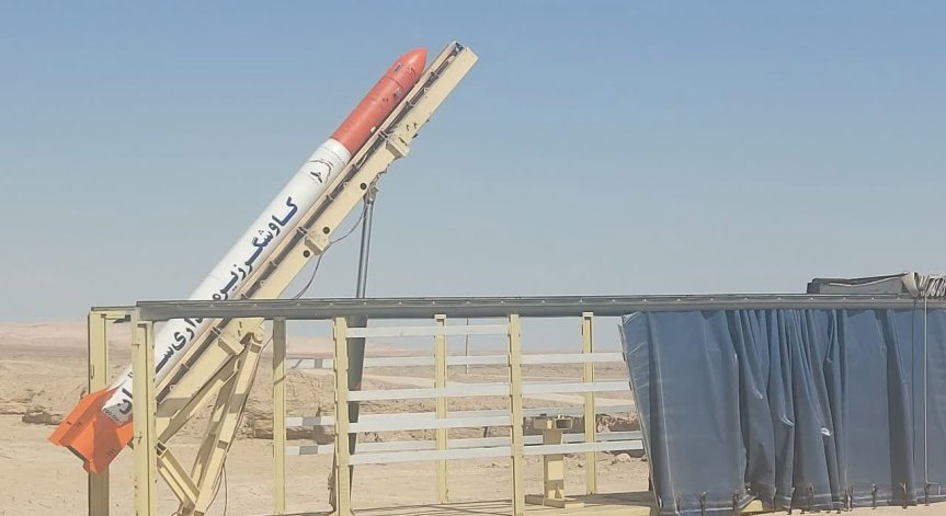 Иран извърши успешен тест на нова космическа ракета