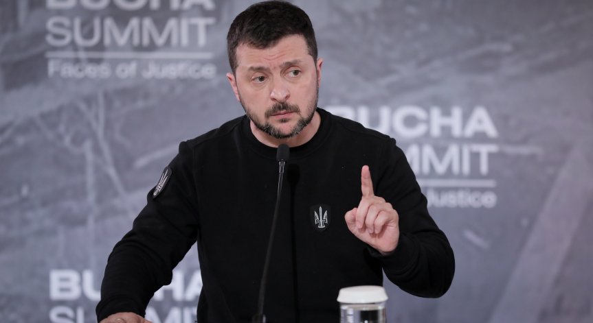 Зеленски: Абсурдно е! Руснаци убиха бебе и Русия пое председателството на СС на ООН