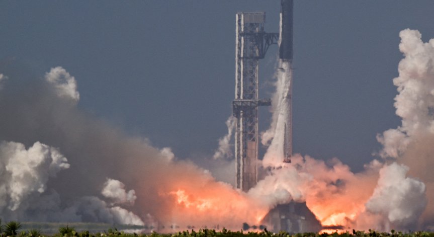 SpaceX изстреля най-новия Starship в мисията 