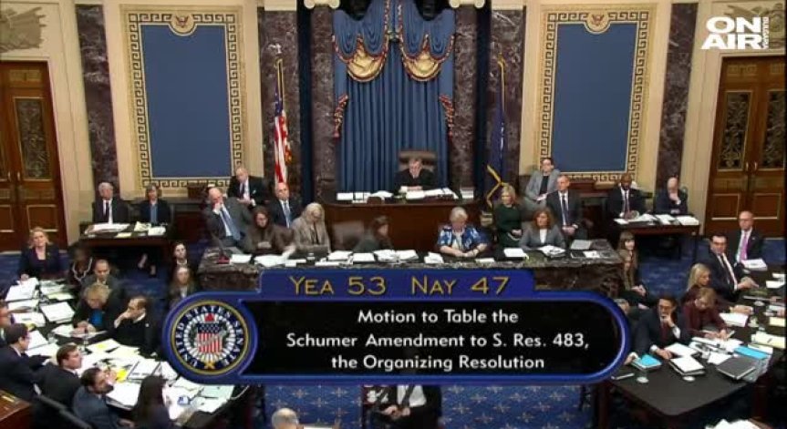 Сблъсъци в Сената по време на процеса по импийчмънт в САЩ