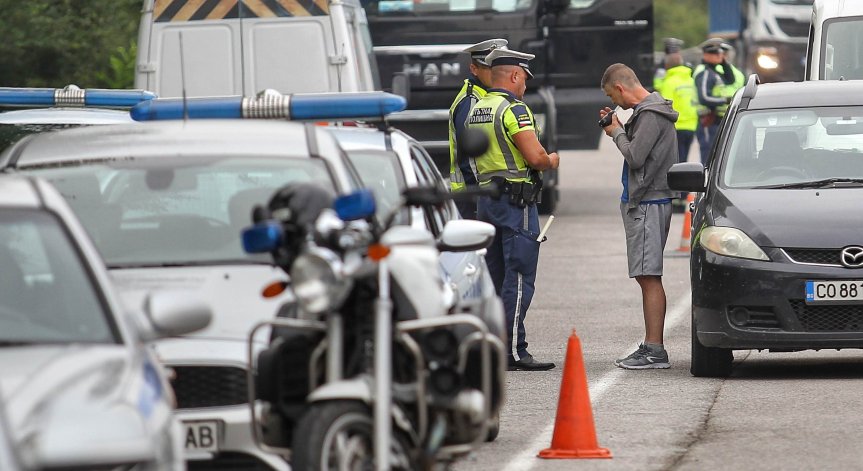 МВР хвана близо 40 шофьори, качили се зад волана след алкохол или наркотици