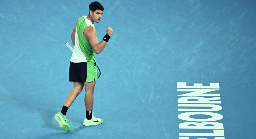 Алкарас стартира Australian Open с убедителна победа