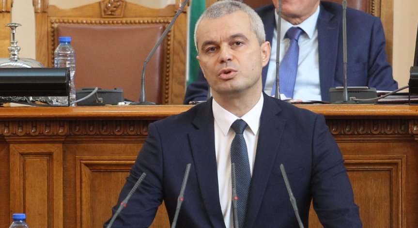 Костадинов: Започваме референдум за запазване на българския лев