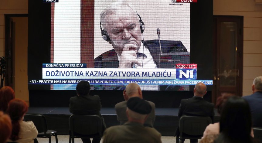 САЩ и ЕС приветстват доживотната присъда на Ратко Младич