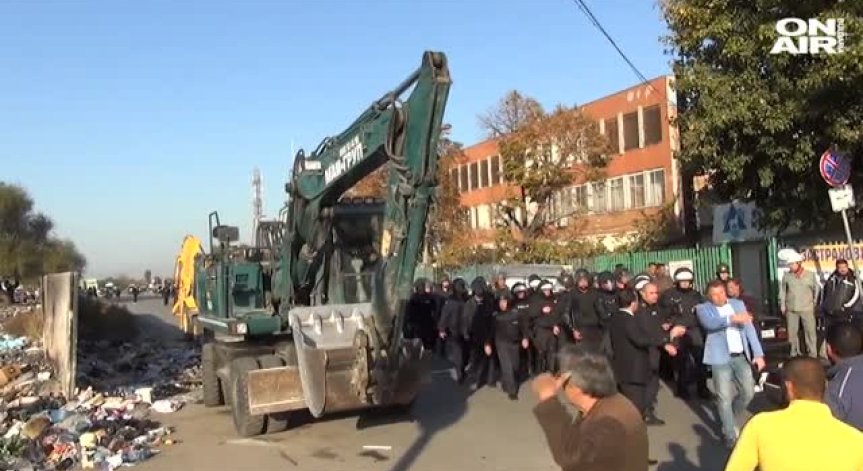Багери сеят разруха в пловдивската 