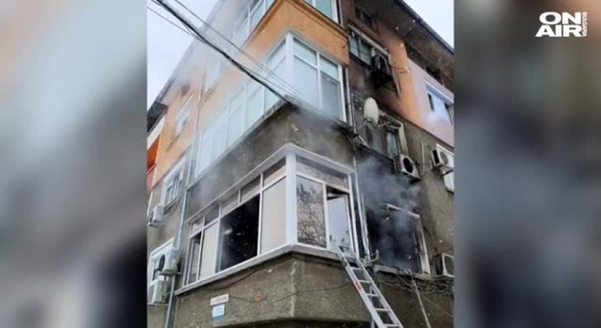 Спасиха семейство с 2 малки деца от пожар в Пловдив