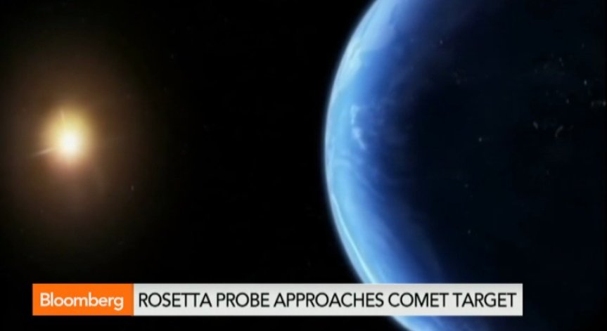 Космическата проба Rosetta достигна своята цел