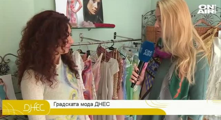 Сестрата на Калин Вельов прави градска мода