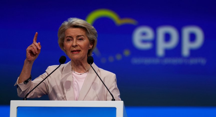 Мисля, че проведох добър разговор с президента Тръмп, коментира фон дер Лайен.